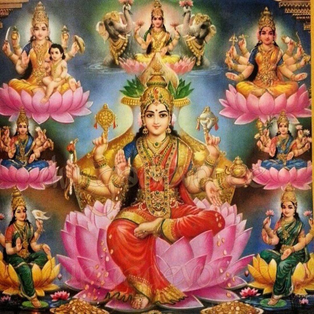 Ashta Lakshmi-8 forms-wikipedia