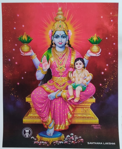 Ashta Lakshmi Reiki Course -  5th form of Goddess Lakshmi- Santan Lakshmi